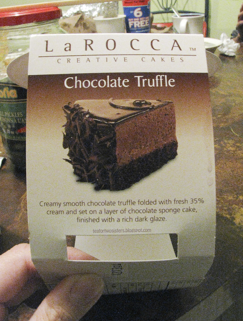 20111030_4012 La Rocca's rich chocolate truffle cake teaf… Flickr