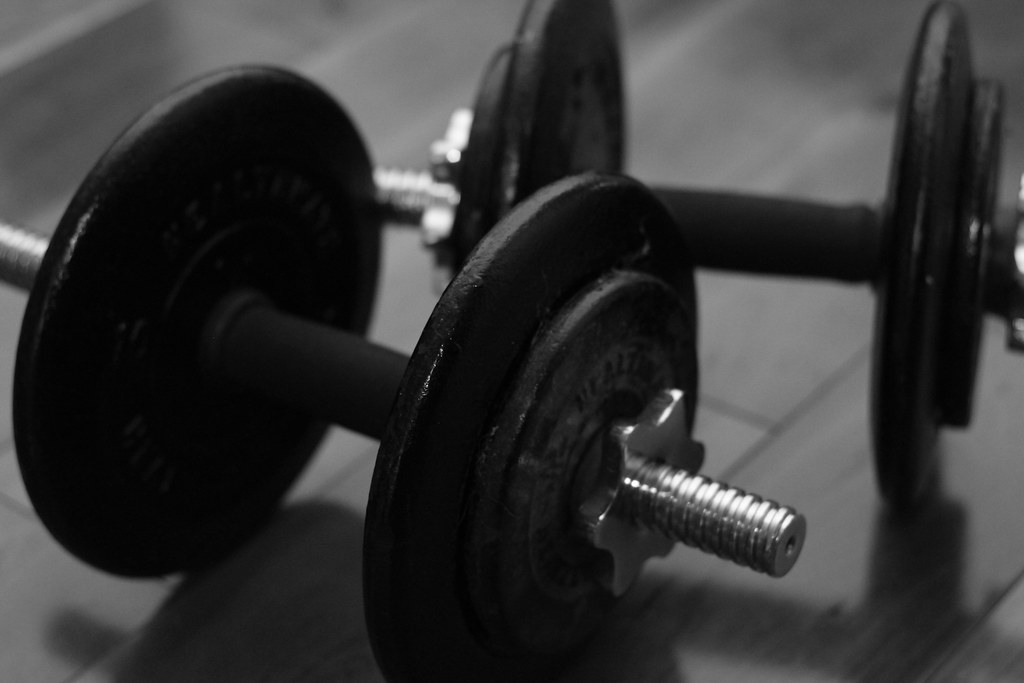 Day 47 Weights For 2012, I'm going to attempt taking a ph… Flickr