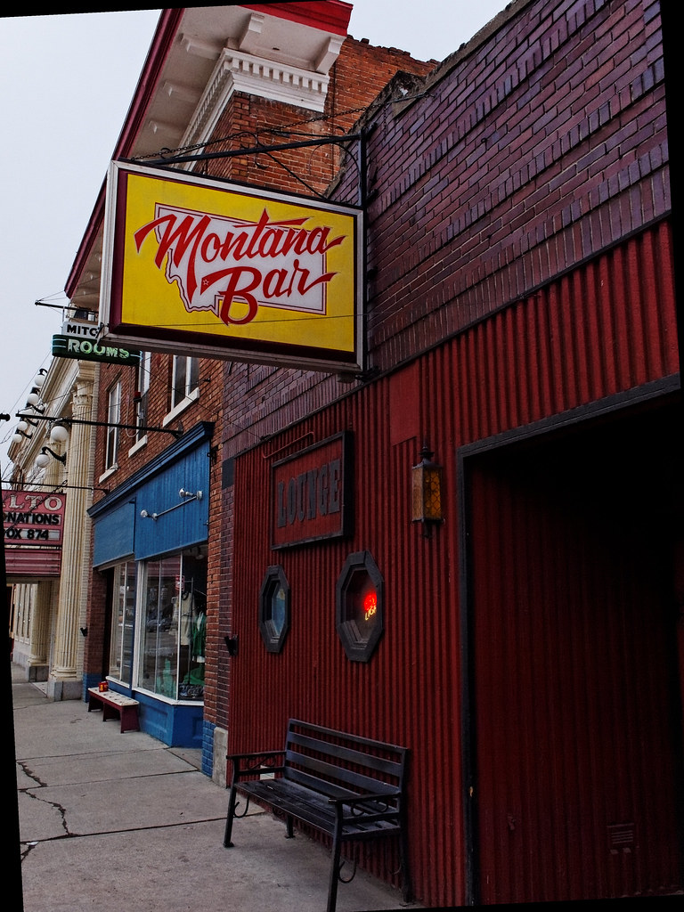 Exterior, Montana Bar, Downtown Deer Lodge CT Young Flickr
