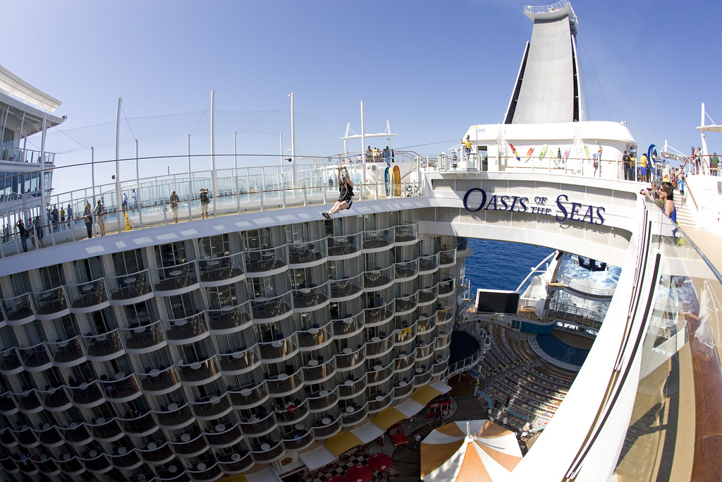 Oasis of the Seas Onboard the cruise ship Oasis of the