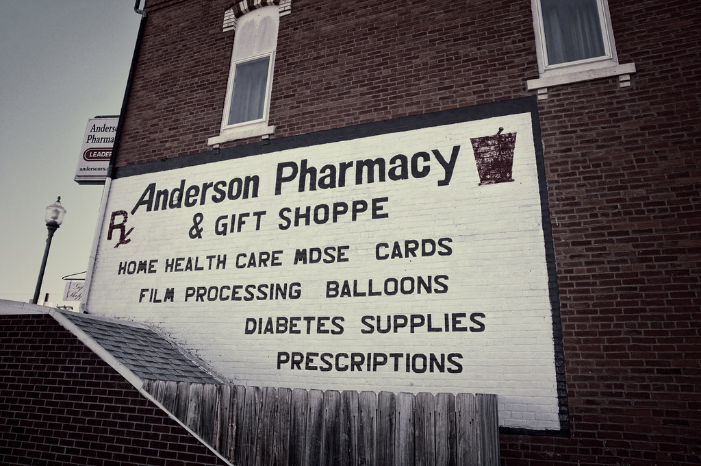 FILM PROCESSING Anderson Pharmacy Preston, Iowa Marion Brite Flickr