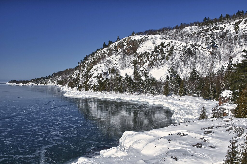 gros cap, prince township, ontario A sunny winter's day in… Flickr