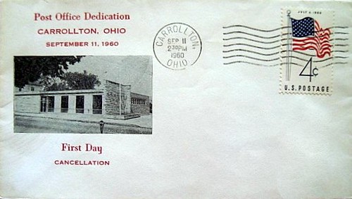 OHCarrollton. Post Office Dedication 9111960 First Day … Flickr