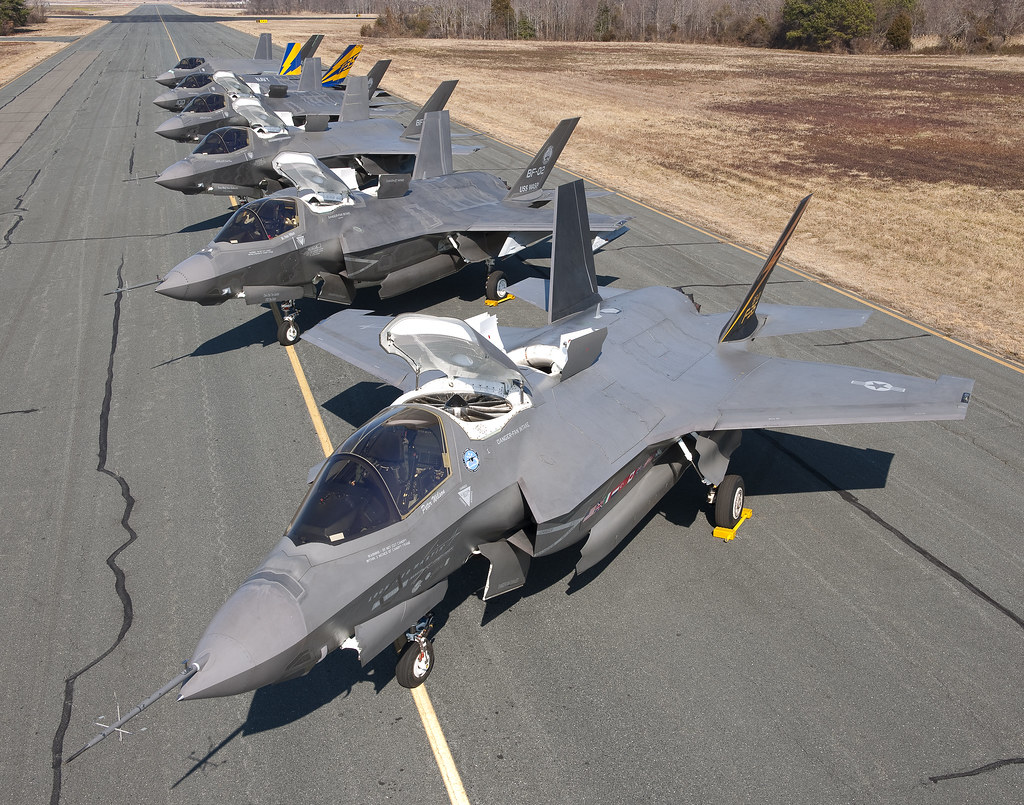 F35s at NAS Patuxent River F35 test aircraft at Naval Ai… Flickr