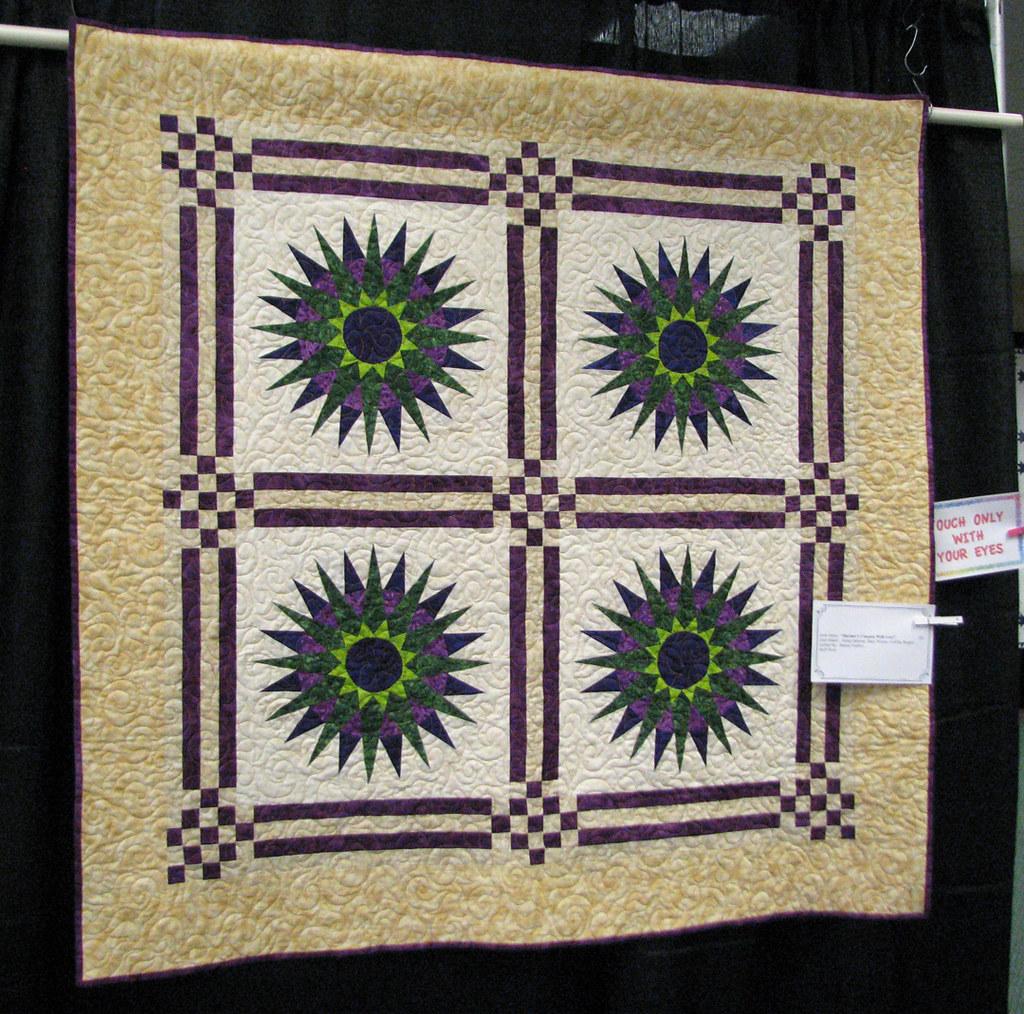 Mariner's Compass with Love St. Andrews Bay Quilters' Guil… Flickr