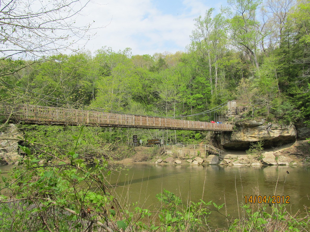 Turkey Run State Park Suspension Bridge Debbie Flickr
