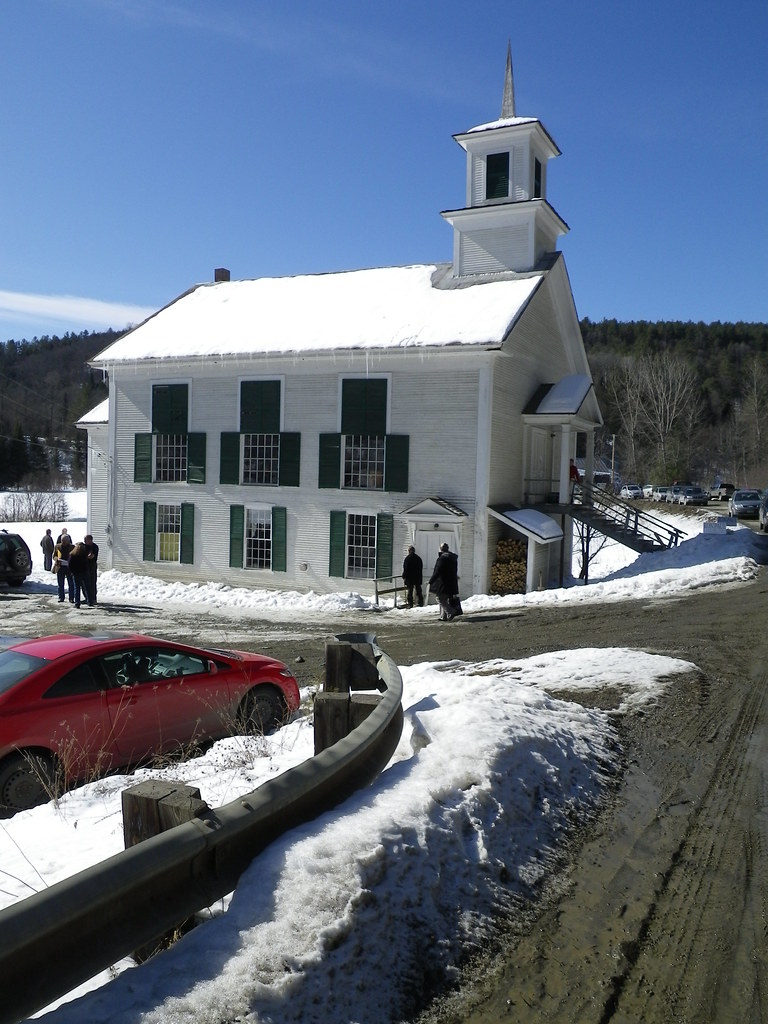 Calais Town Hall Gospel Hollow, Calais, Vermont. Town meet… Flickr