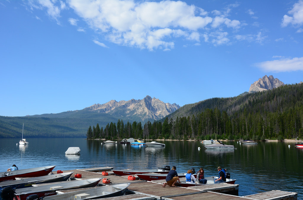 Redfish Lake & Grand Mogul (4855) 20130716 1005 a.m. Flickr