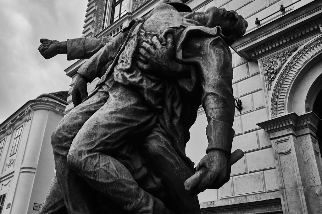 Statues outside Museum of Military History The Museum of M… Flickr