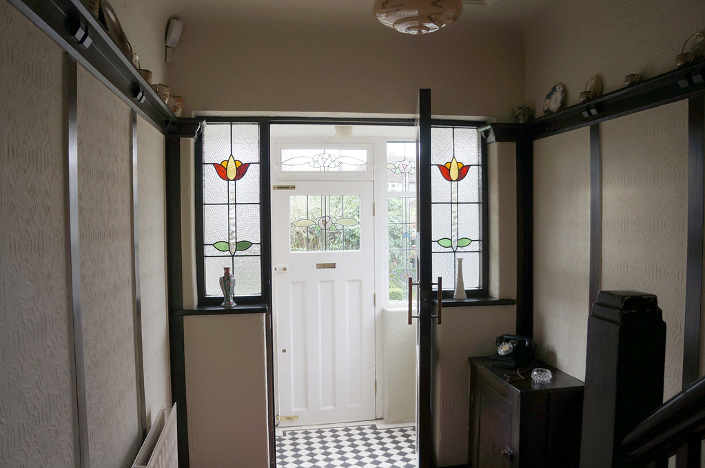 Inside John Lennon's childhood home The porch in the 'Mend… Flickr