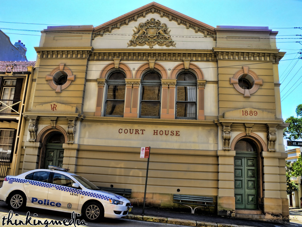 Glebe Court House c.1889 See where this picture was taken.… Flickr