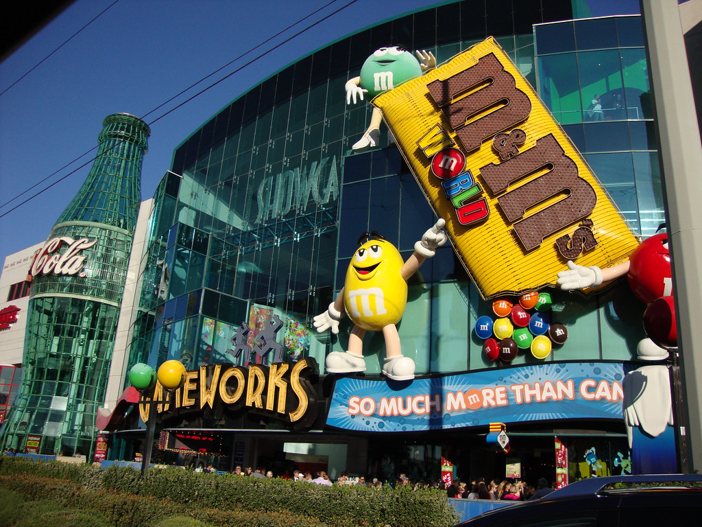 M&M's World Store Las Vegas is the most populous city in