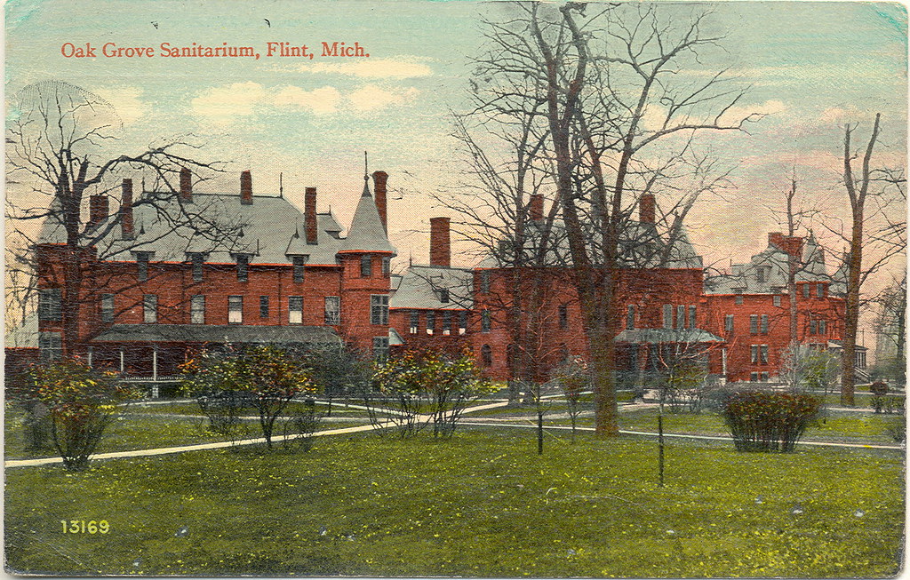 SE Flint MI Historic Oak Grove Hospital Sanitarium old Men… Flickr
