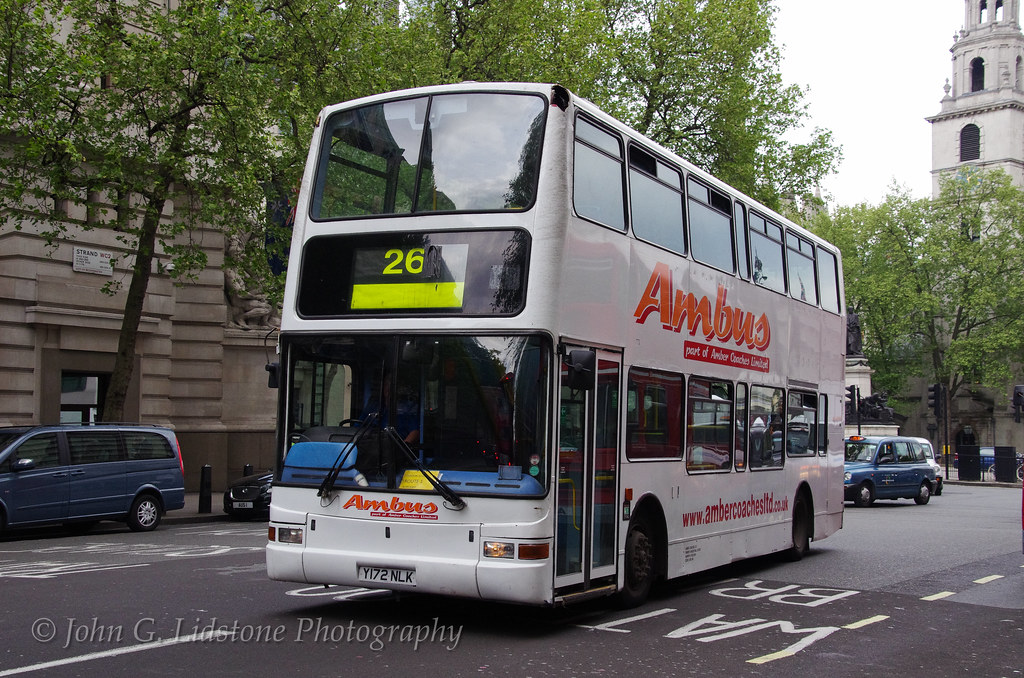 London Tube strike special bus, 29 Apr 2014 Copyright John… Flickr