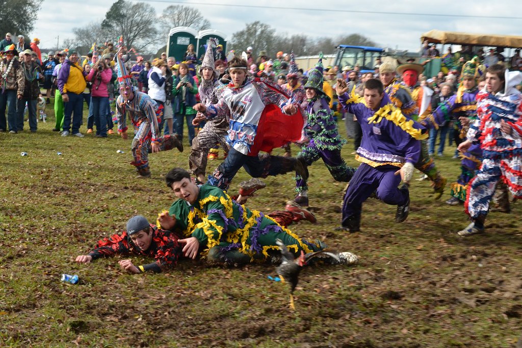 Cajun Courir de Mardi Gras in Church Point, Louisiana Photos OffBeat