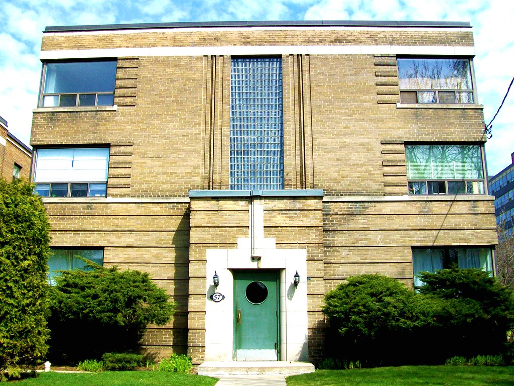 Art Moderne Apartment Building. 57 Spencer Avenue.… Flickr
