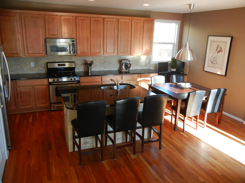 Kitchen Completely upgraded gourmet kitchen featuring a la… Flickr