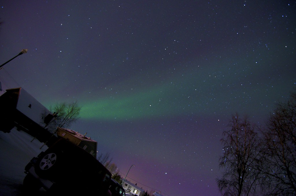 Yellowknife in the Dark Photos of Yellowknife during a pow… Flickr