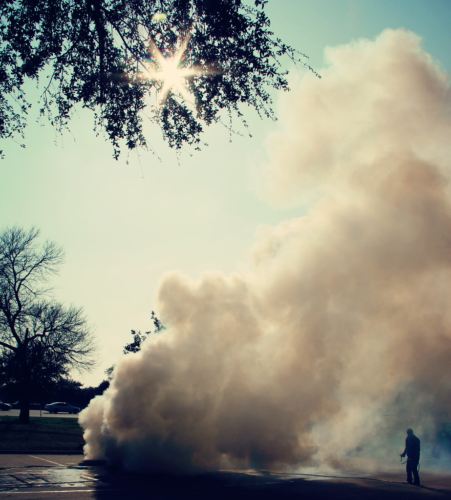Burning Rubber the Legal Way This is Crazy Mike's Burnout … Flickr
