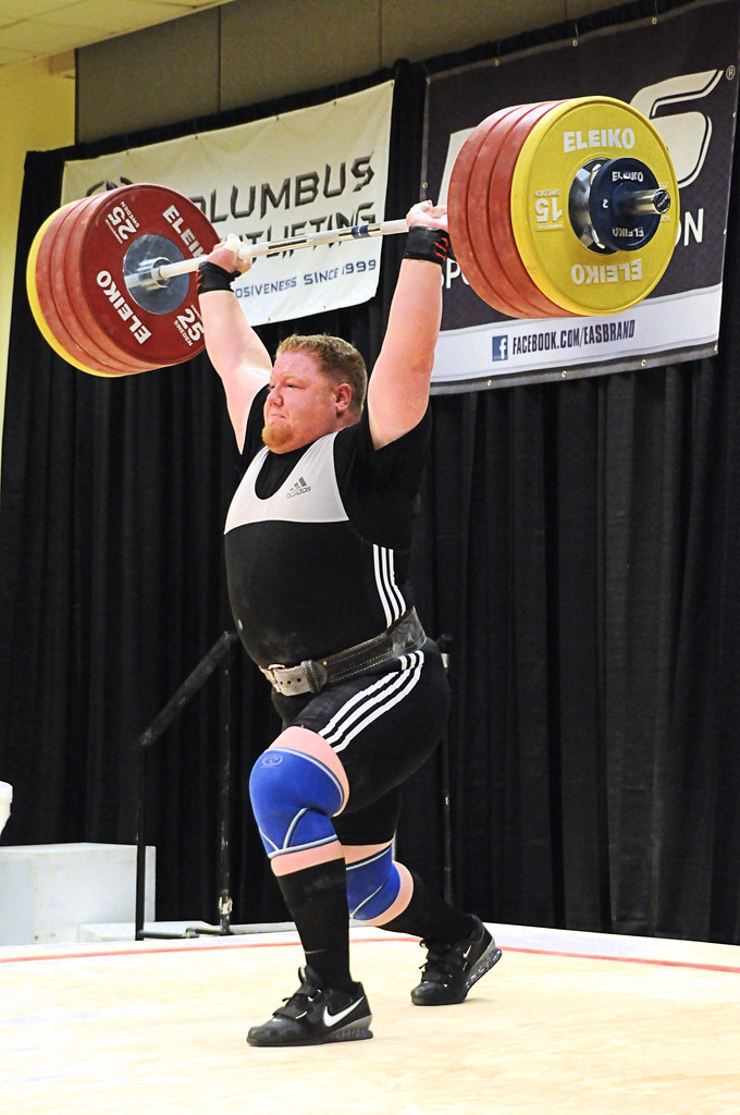 Cameron Swart 209 kg (461 lb) clean & jerk (2012) Flickr