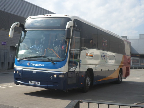 Stagecoach 53107 Volvo B12B / Plaxton Panther Seen in Aber… Bus
