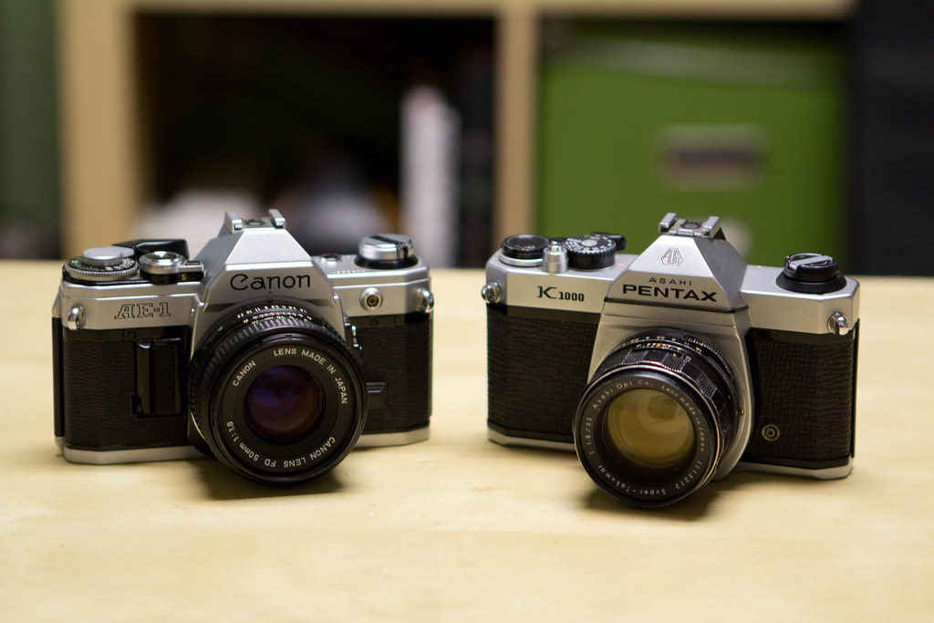 IMG_3872.jpg Canon AE1 Canon FD 50mm f/1.8 Pentax K1000 A… Flickr