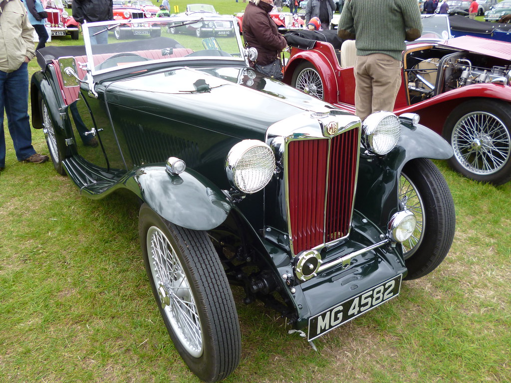 MG 1950s TD MG 4582 Knebworth Classic Car Show Bob Lovelock Flickr