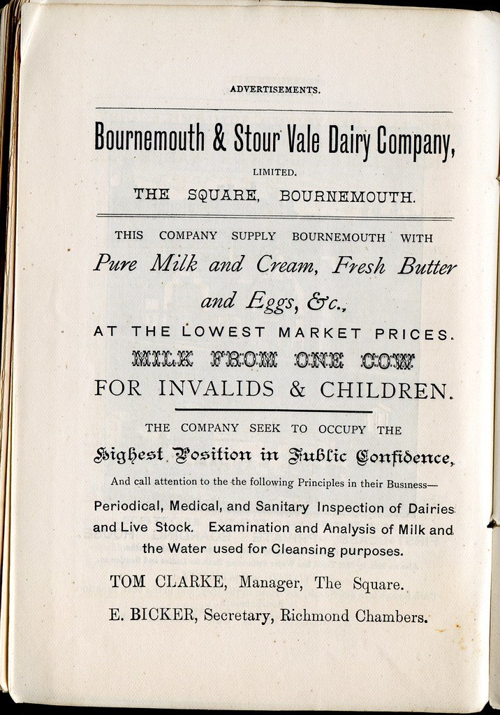 1887 Hankinson's Guide (Eighth Edition) Bournemouth & Stou… Flickr