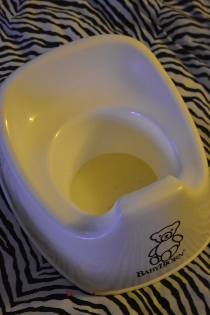 first baby potty pee infant potty training totally works! Adelia