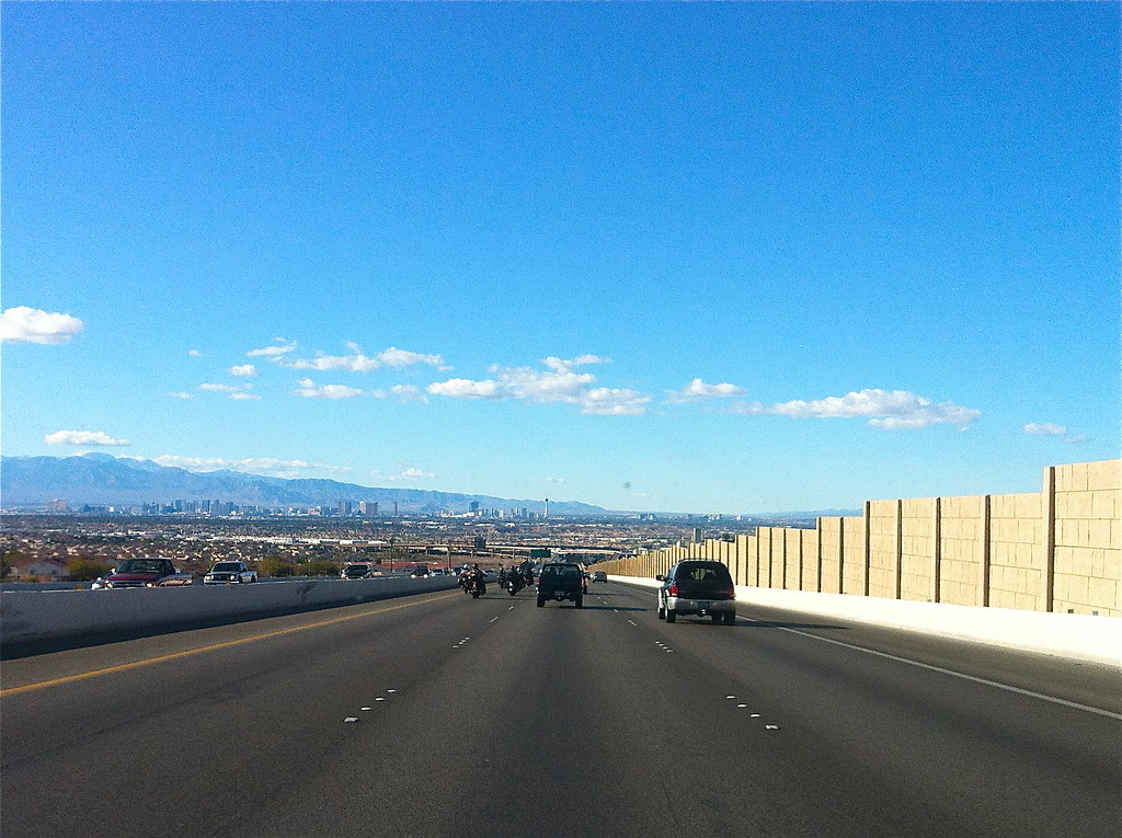 Las Vegas Heading north on highway 515 to Las Vegas. Paul Flickr
