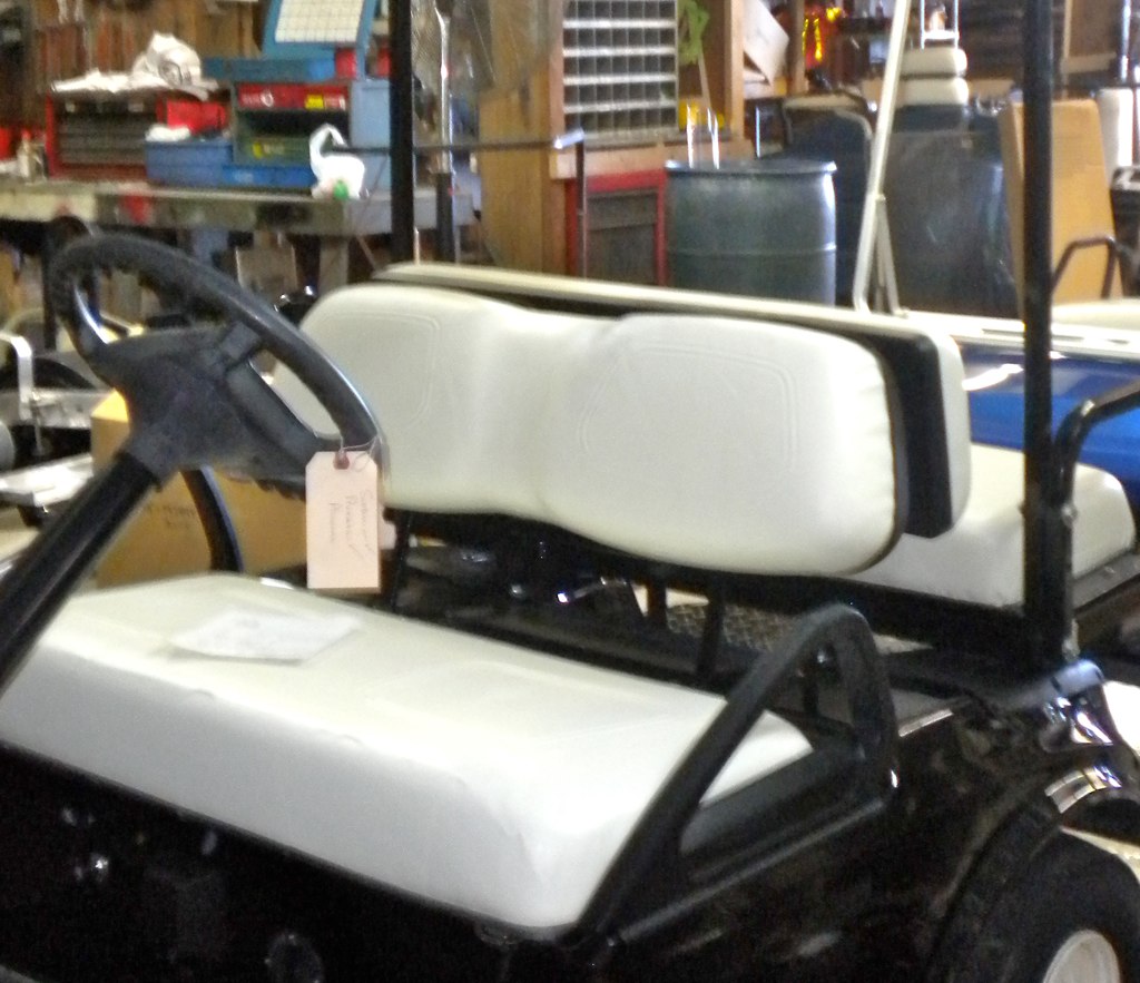 Club Car Seat Covers New Club Car seat covers were put ove… Flickr