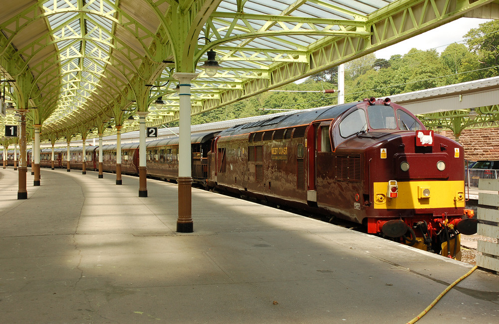 The Royal Scotsman The Royal Scotsman taking on water at