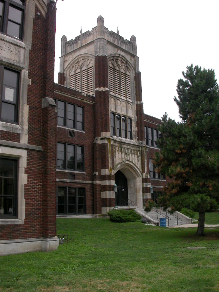 Wichita High School East (North entrance) j. marshall pittman Flickr