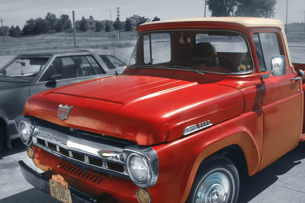57frd 57 ford truck. dusqweeze Flickr