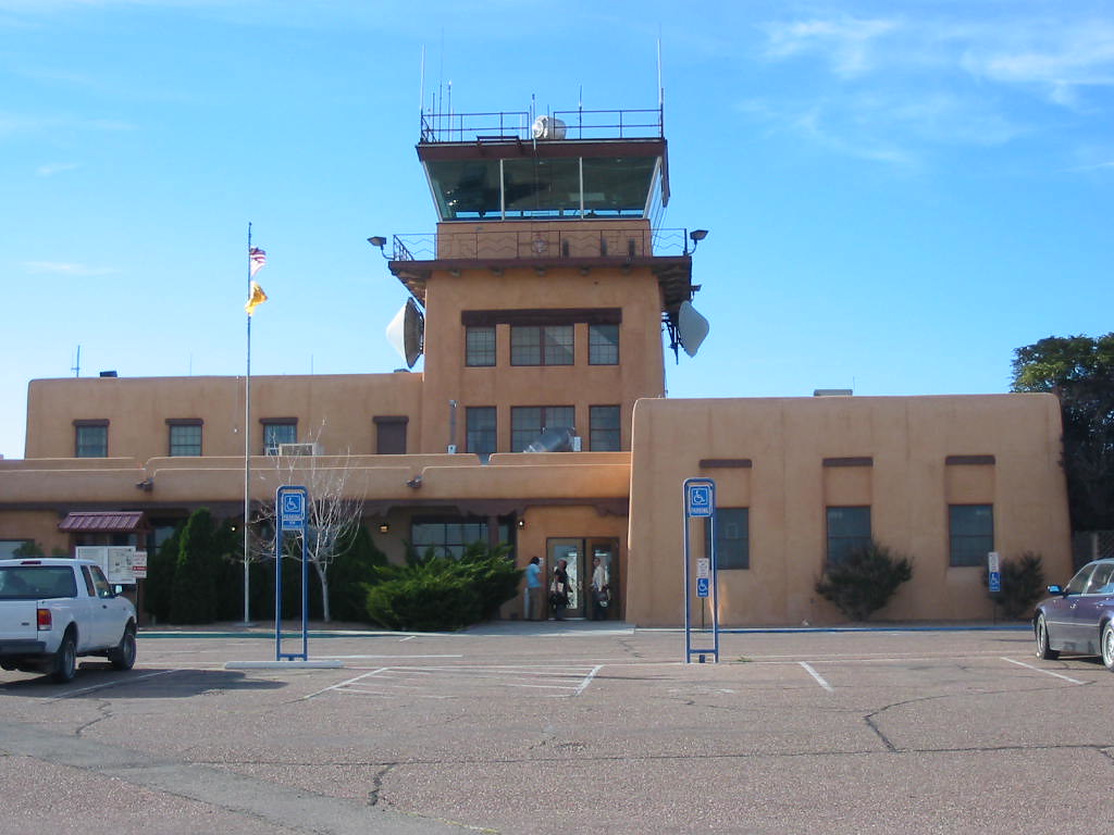 The Santa Fe Airport Where we picked up the rental car for… Flickr