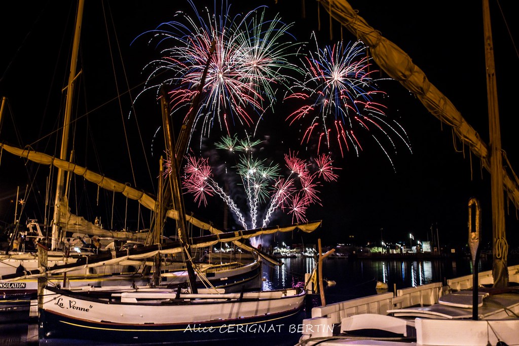 Feu artifice Argelès sur mer Alice Bertin Photographies Flickr