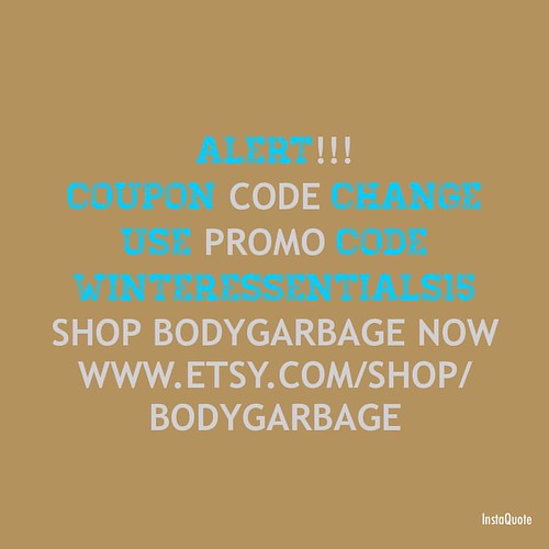 NOTE THE NEW COUPON CODE CHANGE WINTERESSENTIALS15 fallac… Flickr