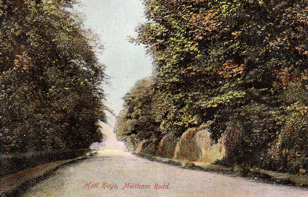 1905 postcard of Hall Heys, Meltham Road Huddersfield Exposed Flickr