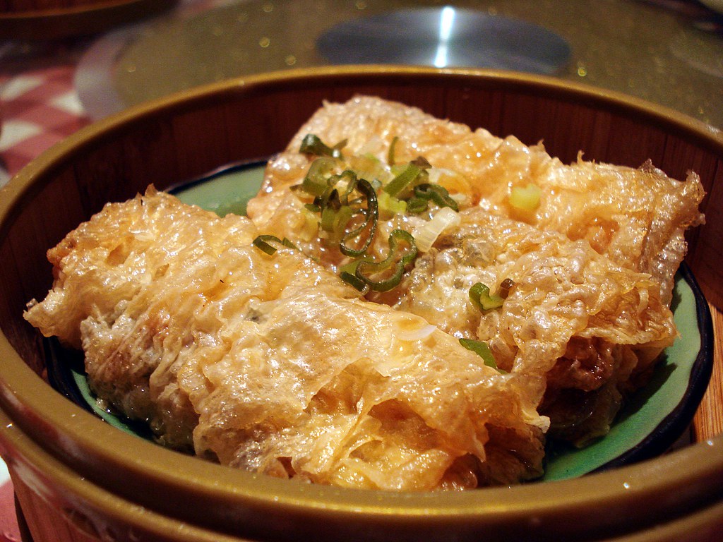 Bean curd roll with oyster sauce (鮮竹卷), Liaison, Castle St… Flickr