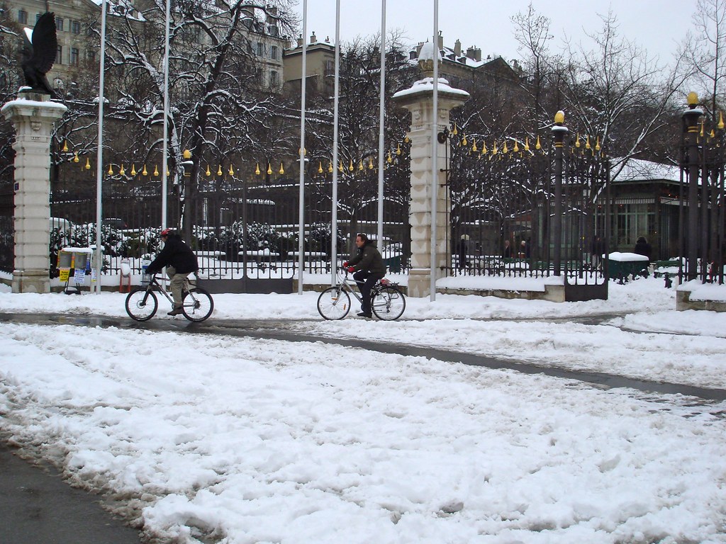 Snow in Geneva Snow in Geneva Patrick Nouhailler Flickr
