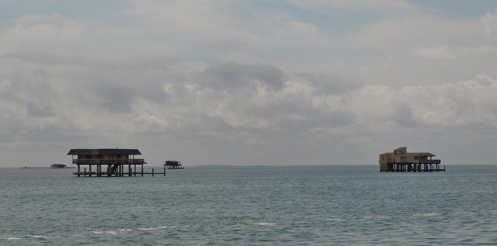 Stiltsville Several woodstilt homes were built in shallow… Flickr