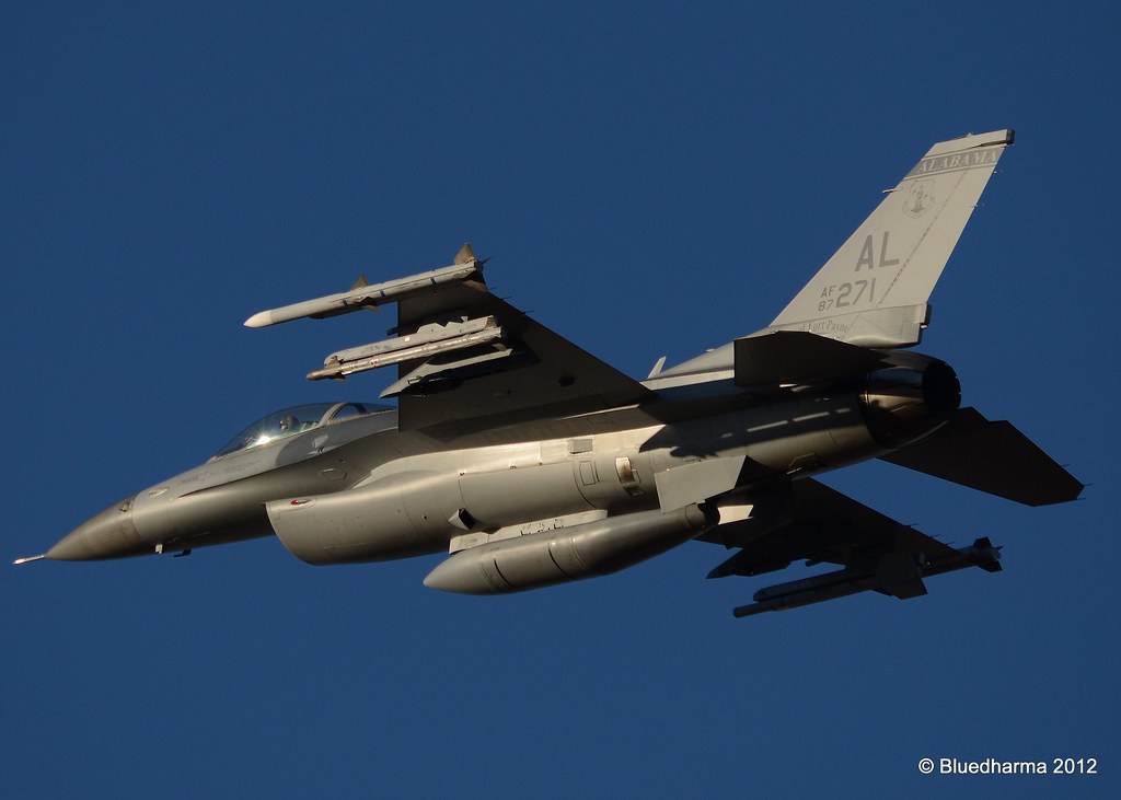 Bdp_8552 Alabama Air National Guard USAF F16C block 30 8… Flickr