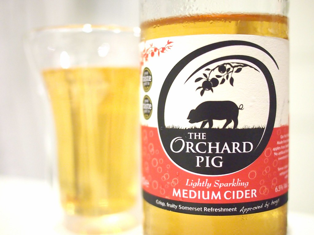 The Orchard Pig Lightly Sparkling Medium Cider Posted at p… Flickr
