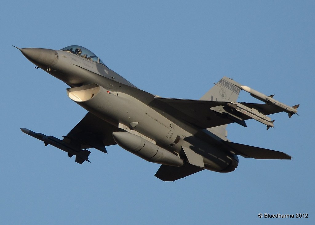 Bdp_8542 Alabama Air National Guard USAF F16C block 30 8… Flickr