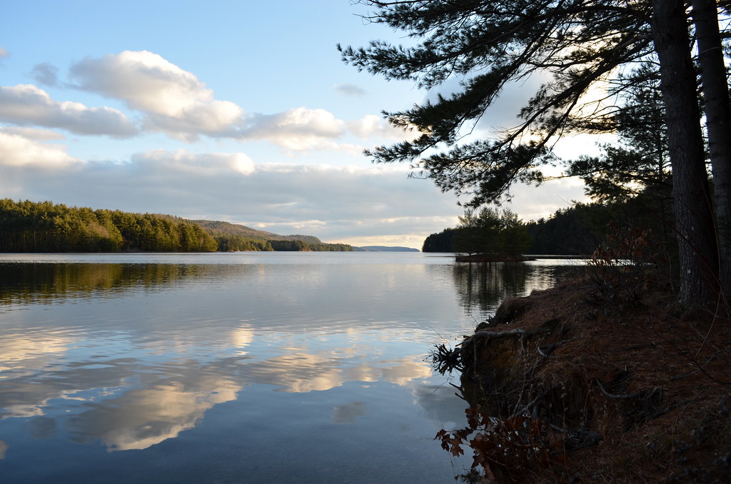 Quabbin Reservoir Off Gate 16 in Shutesbury, Massachusetts… Dan