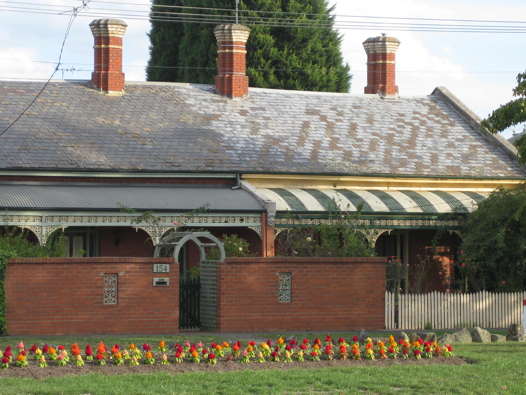Victorian Terrace Houses Ballarat Along Victoria Street,… Flickr