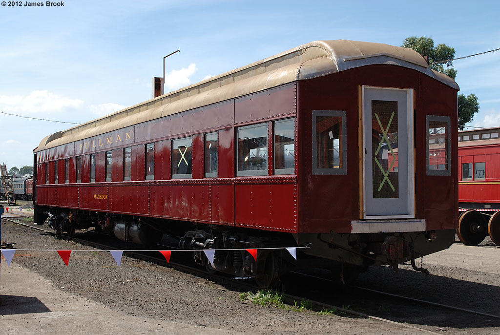 Macedon at Newport Former V&SAR joint stock car sleeping c… Flickr