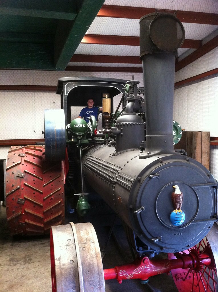 Steam Engine Me pretending to drive a giant steam engine Kevin Flickr