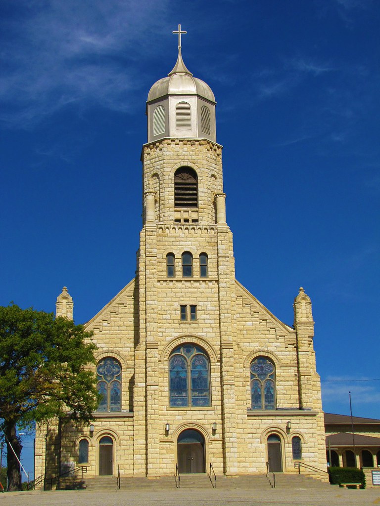 St. Joseph's of Hays Catholic church in Hays, Kansas. jimsawthat
