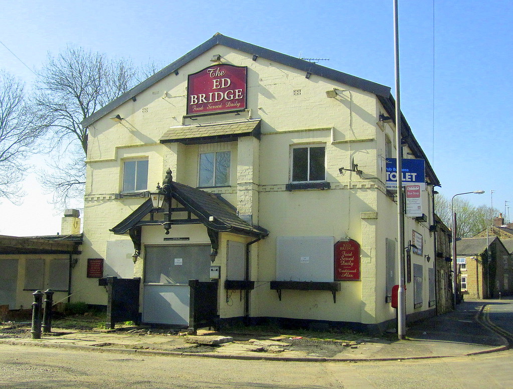 The Red Bridge Bolton Looking in a very sad state ( Flickr